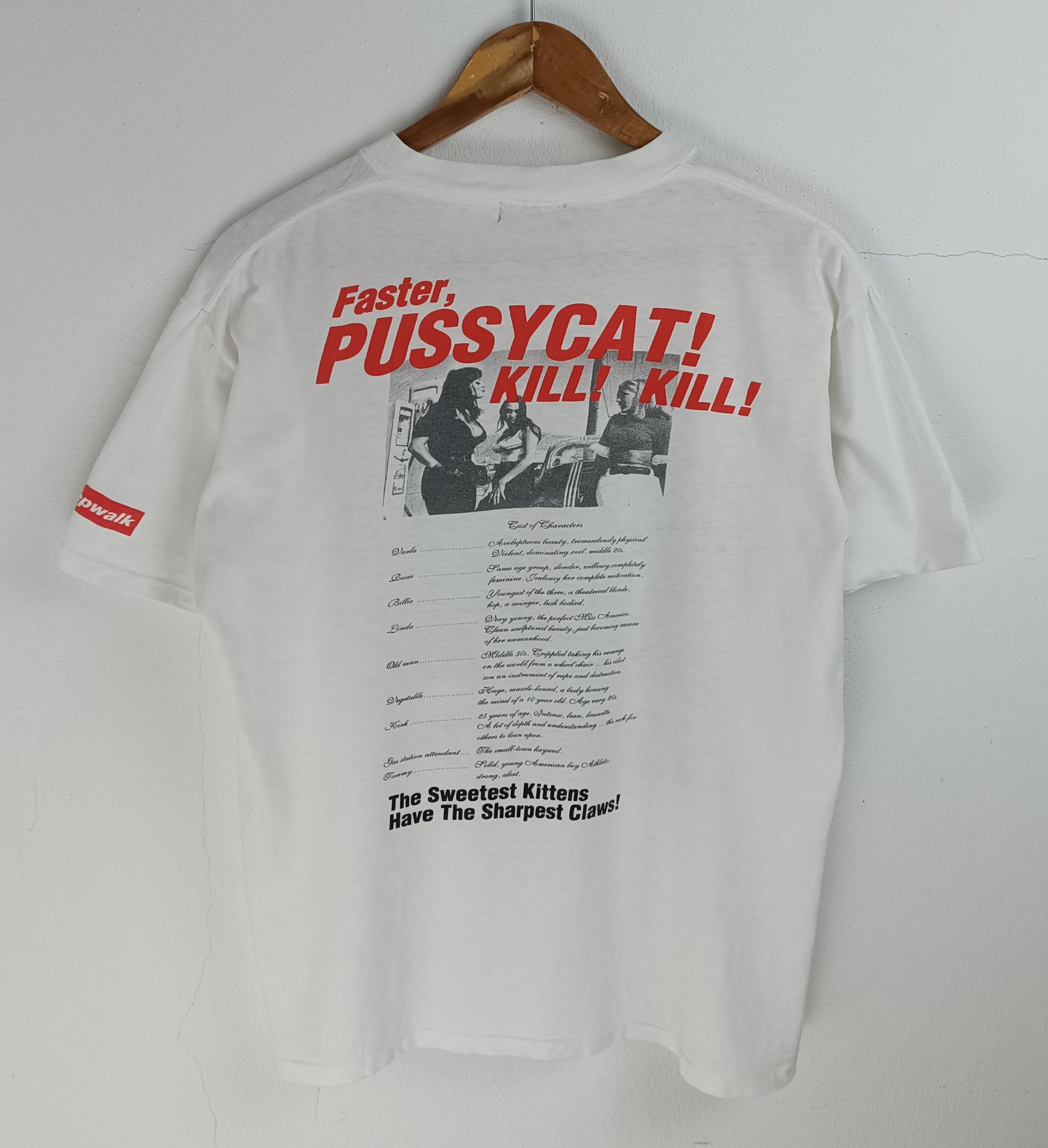 Vintage SUPER RARE🔥VINTAGE 90'S FASTER PUSSYCAT KILL! KILL! TEE Size US M / EU 48-50 / 2 - 4 Thumbnail