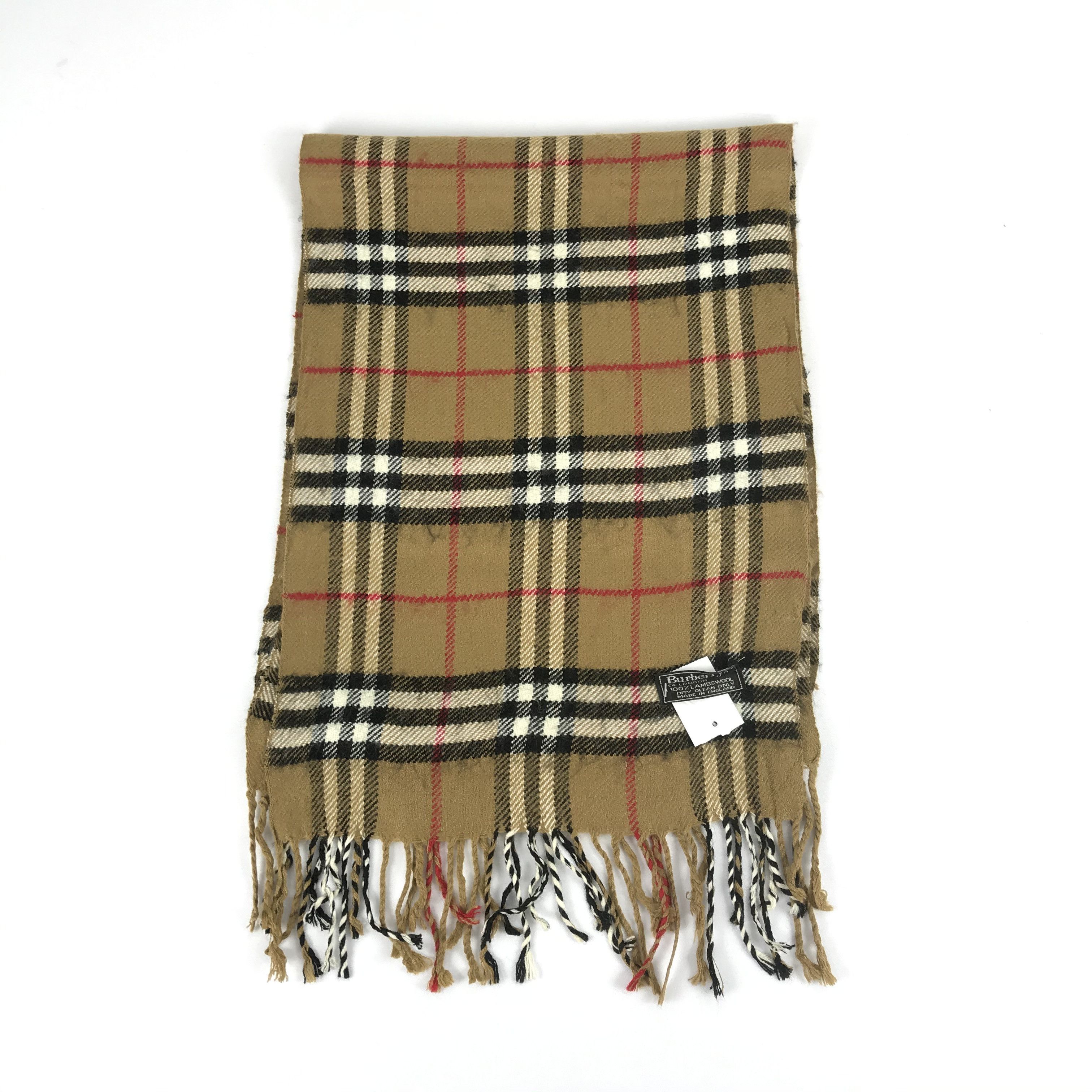 Burberry Vintage Burberry Scarf Nova Check Muffler Winter Wool . Size ONE SIZE - 3 Thumbnail