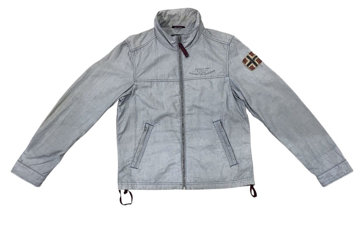Napapijri × Vintage Vintage Napapijri Geographic jacket Size US L / EU 52-54 / 3 - 1 Thumbnail