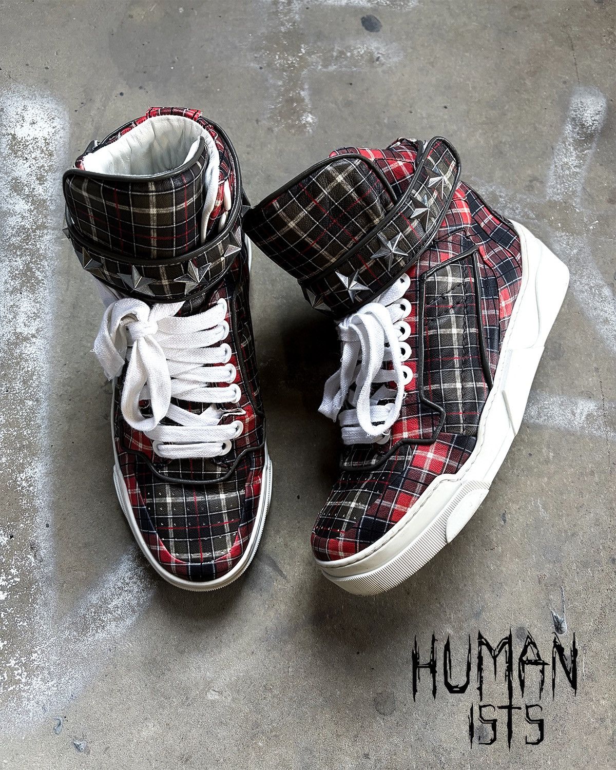 S/S14 PLAID TYSON HIGH TOP