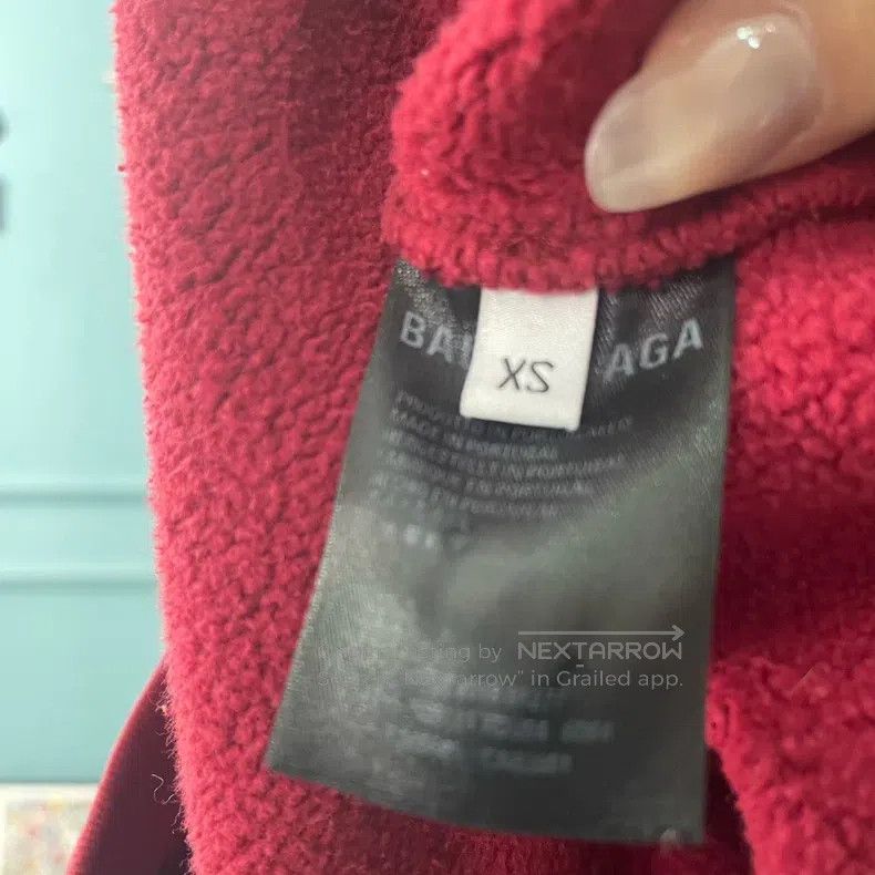 Balenciaga Balenciaga Red wheat ear logo hoodie Size US XS / EU 42 / 0 - 5 Thumbnail