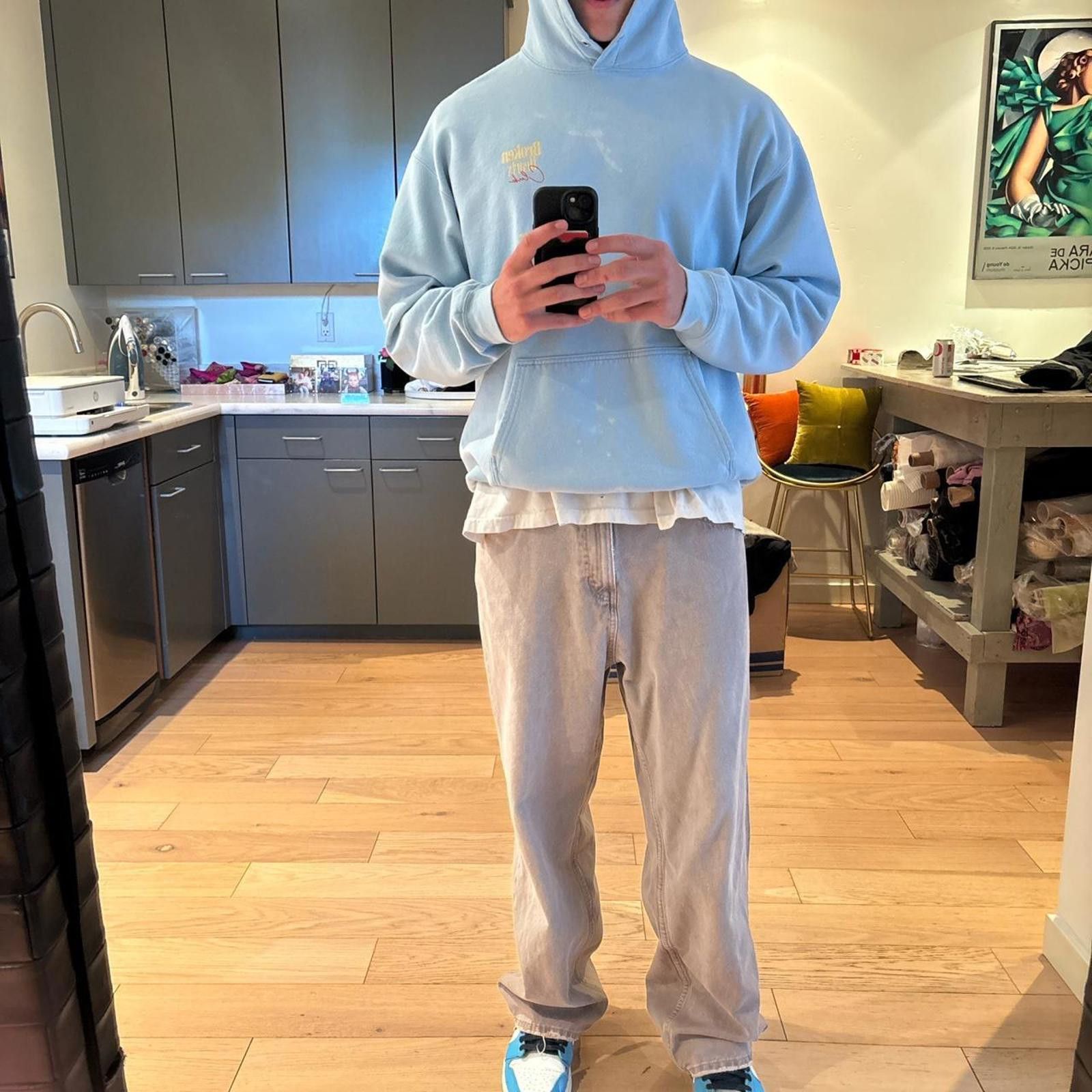 Zumiez Broken Promises Blue Hoodie Size US M / EU 48-50 / 2 - 1 Thumbnail