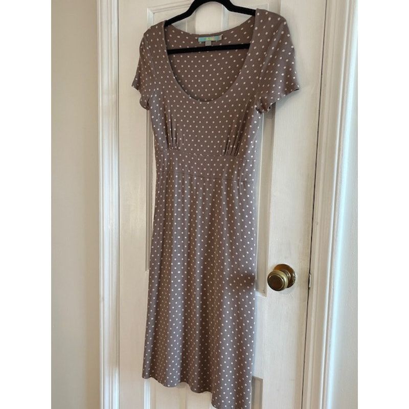 Boden Boden Polka Dot Empire Waist Day Dress - US size 8 Size M / US 6-8 / IT 42-44 - 2 Thumbnail