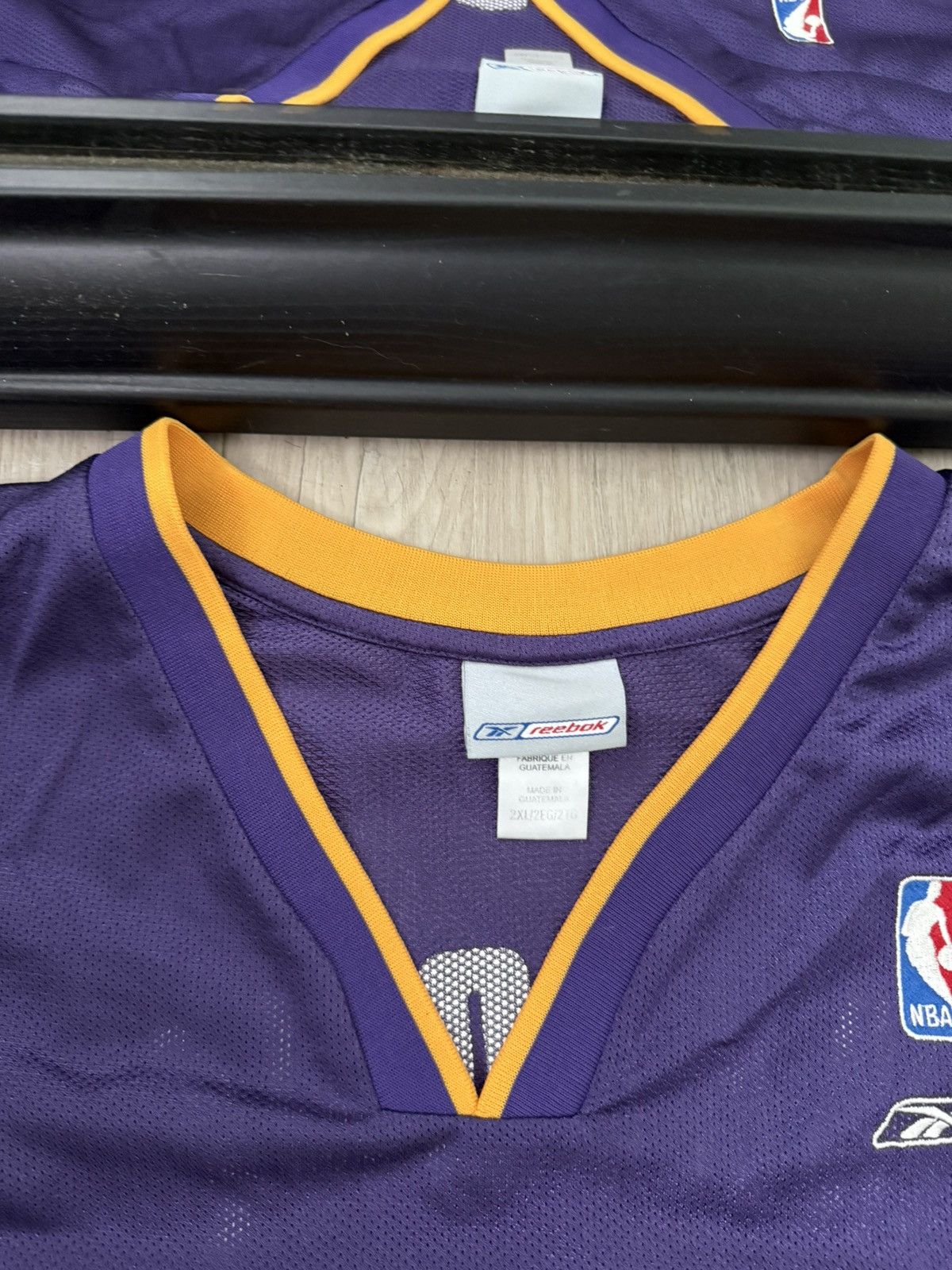 NBA × Reebok × Vintage Vintage / Y2K Los Angeles Lakers Karl Malone #11 Jersey Size US XXL / EU 58 / 5 - 4 Thumbnail