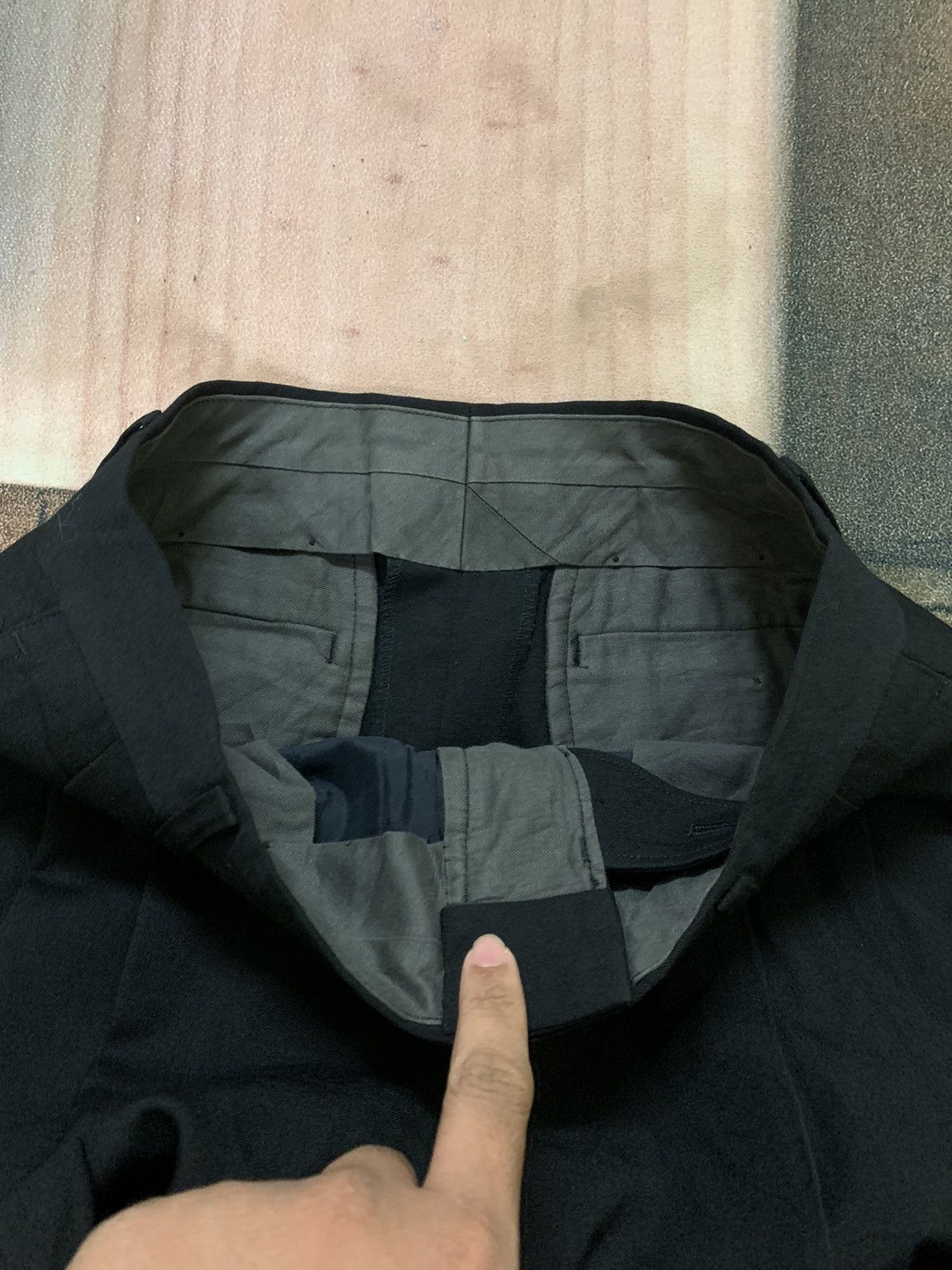 Designer × Issey Miyake × Japanese Brand vintage FICCE UOMO pleated pant by YOSHIYUKI KONISHI Size US 30 / EU 46 - 6 Thumbnail