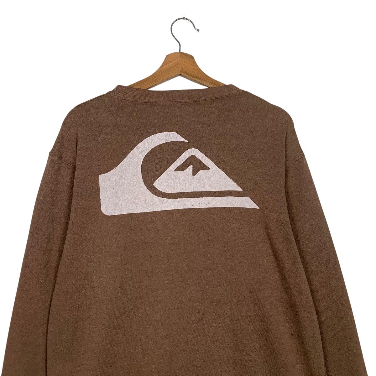 Quiksilver 90's QUIKSILVER Big Logo Surfing Sweatshirt #3573-C163 Size US L / EU 52-54 / 3 - 13 Thumbnail