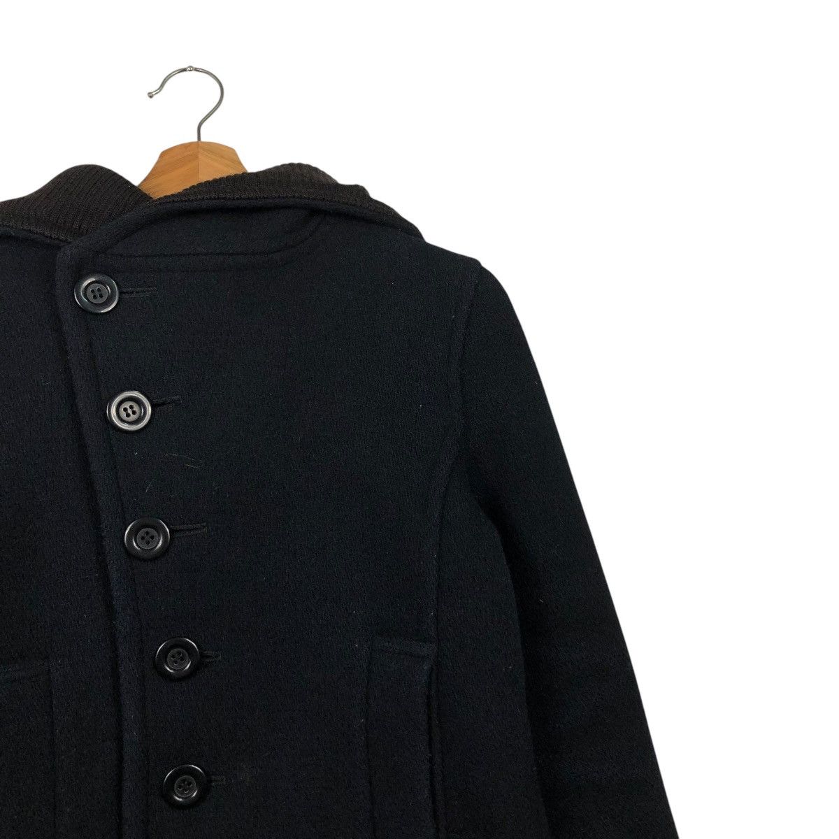 Issey Miyake 🔥VINTAGE WOOL JACKET BIKER SUNAOKUWAHARA BLANKET FUR HOODIE Size US S / EU 44-46 / 1 - 7 Thumbnail