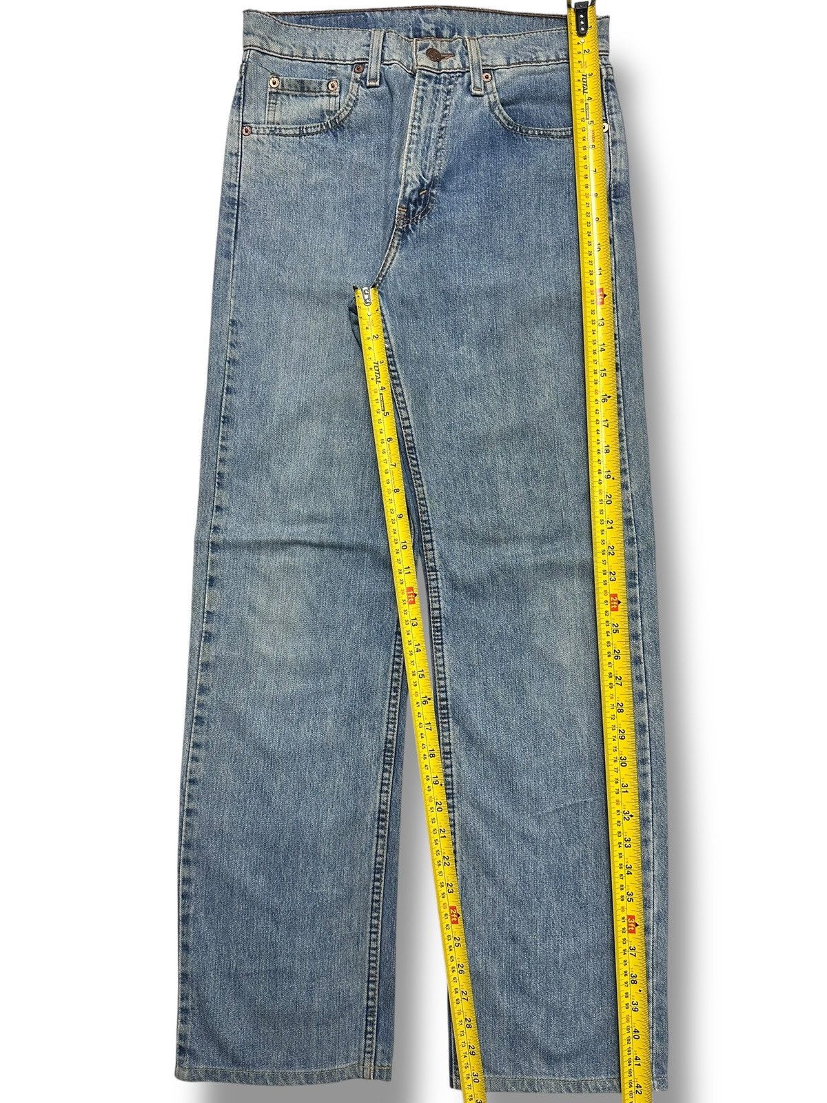 Levi's Vintage Levi’s 501 Original Straight Leg Jeans With Bluewash Size US 30 / EU 46 - 18 Thumbnail