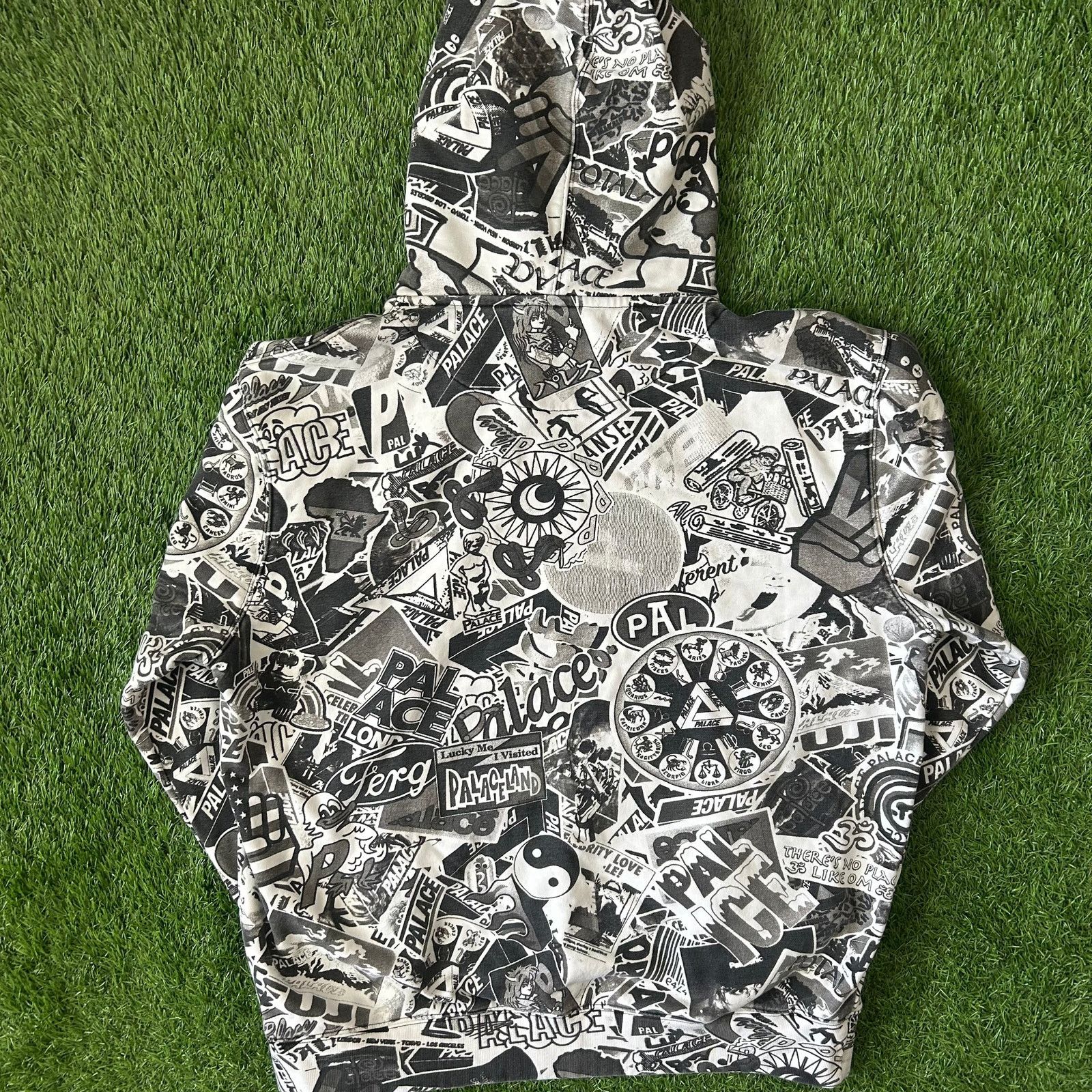 Other Palace Sticker Pack Hoodie Black/White Size US L / EU 52-54 / 3 - 2 Thumbnail