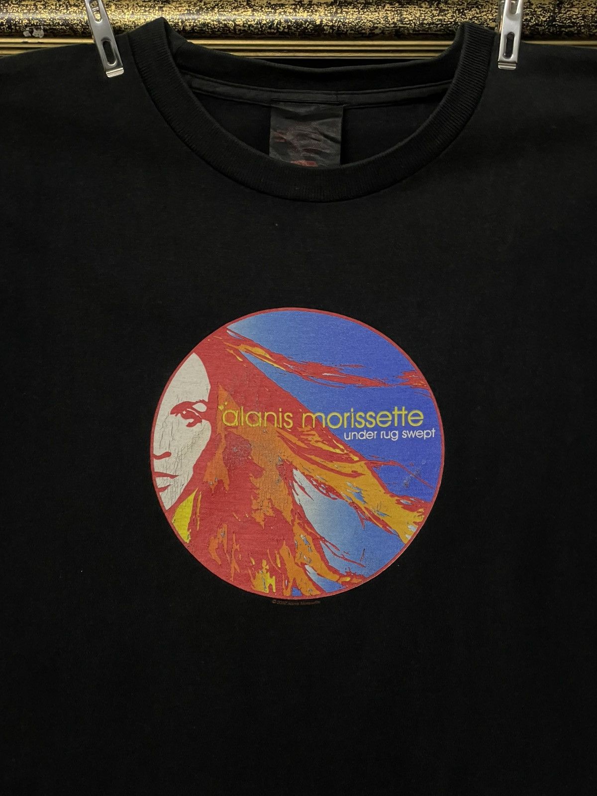 Band Tees Vintage Original Alanis Morissette Under Reg Swept Tour Tee Size US M / EU 48-50 / 2 - 3 Thumbnail