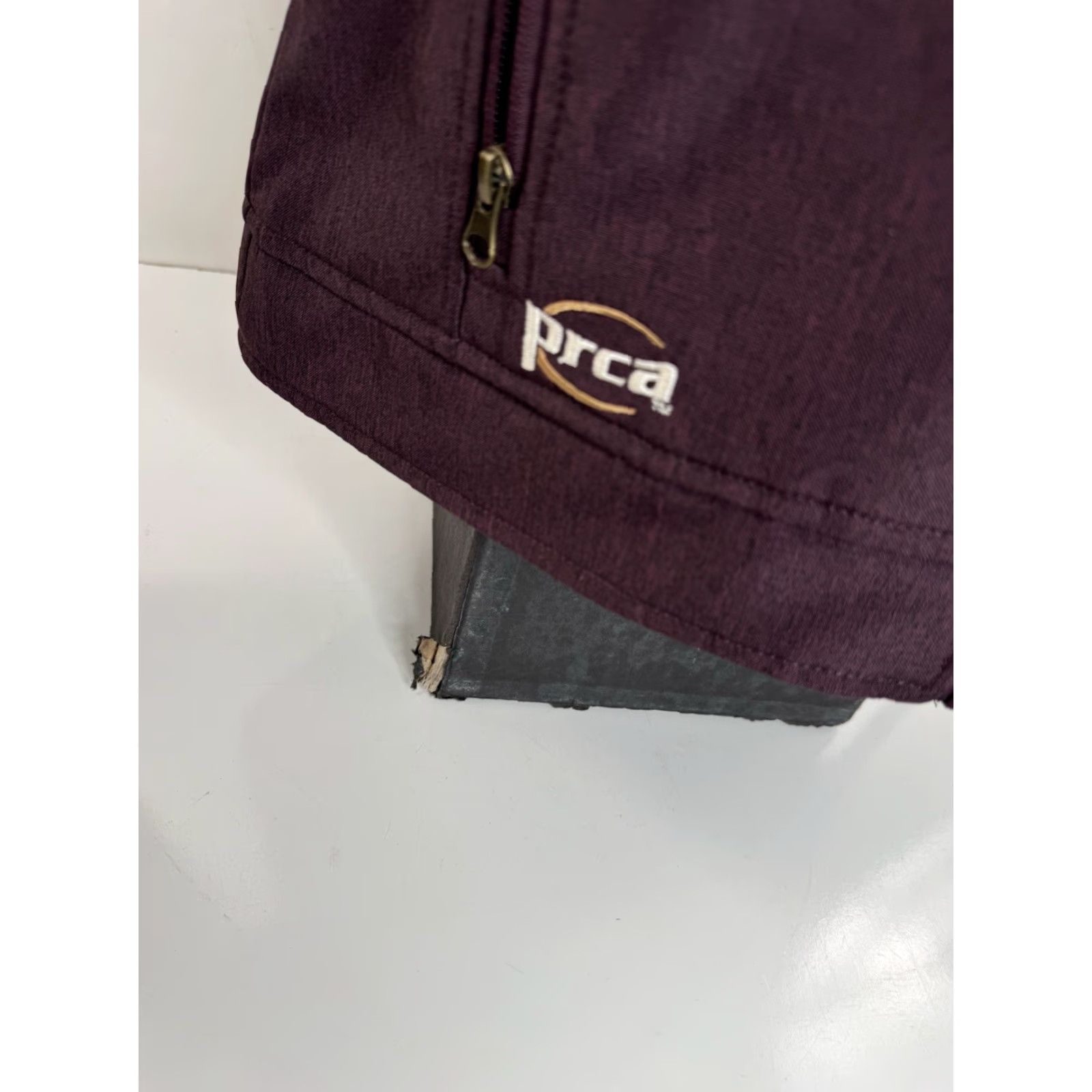 Vintage NFR PRCA - NEW w TAGS - Rodeo Horse LAS VEGAS Embroidered Womens M Jacket Shirt Womens M Burgundy Western Cowboy NFR Size M / US 6-8 / IT 42-44 - 3 Thumbnail