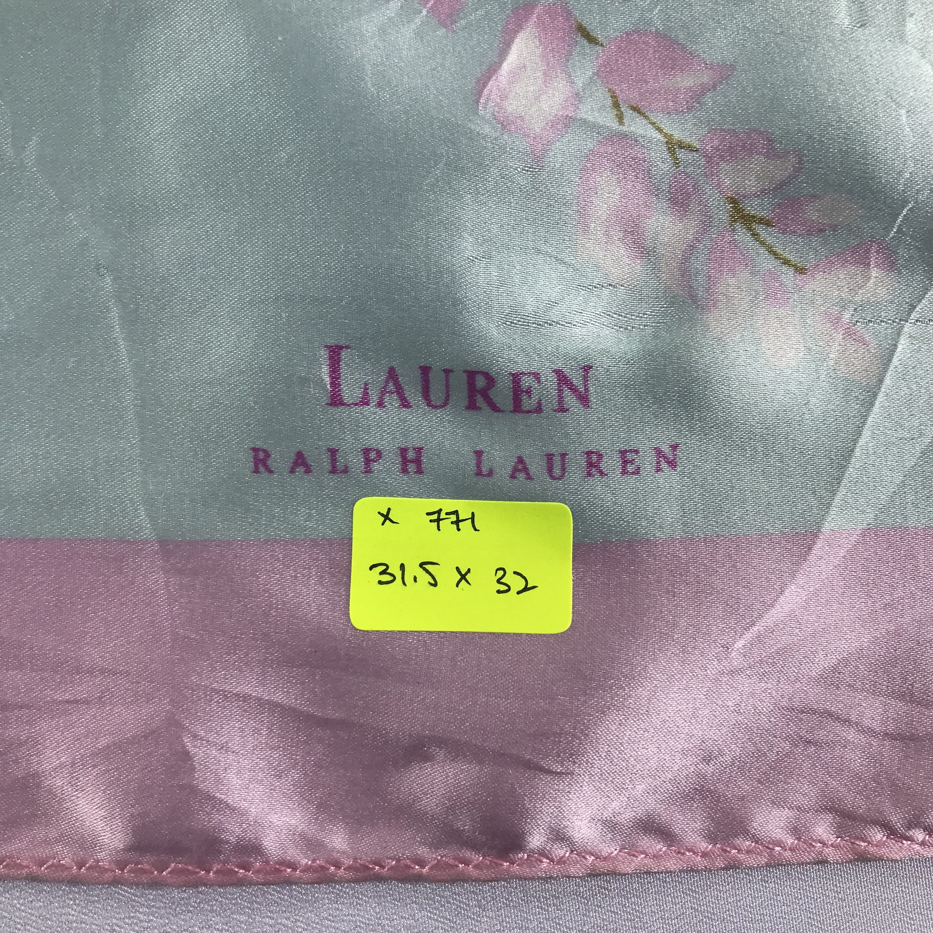 Ralph Lauren Vintage Ralph Lauren Silk Scarf Size ONE SIZE - 7 Thumbnail
