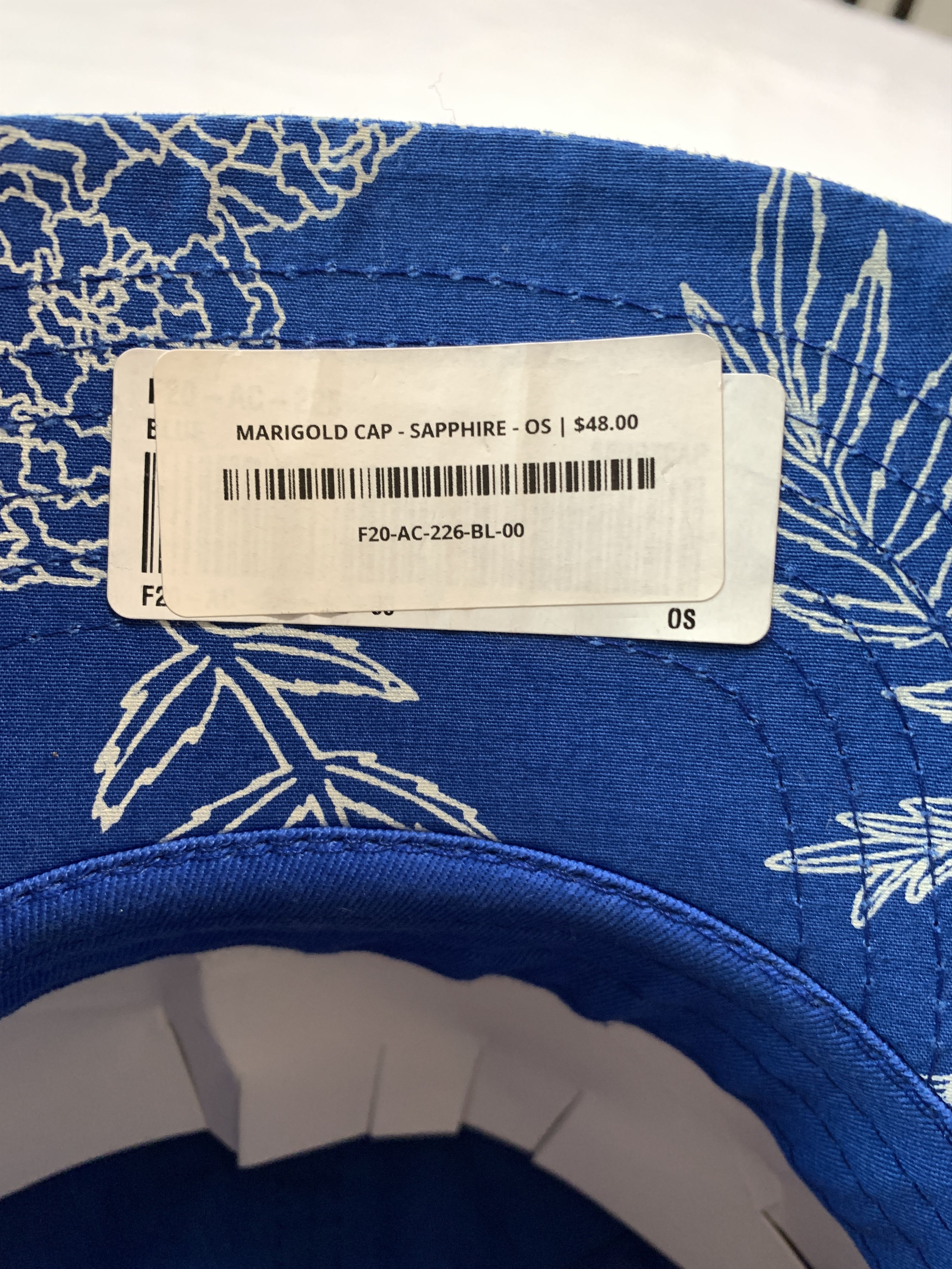 Drake OVO MARIGOLD CAP HAT - SAPPHIRE Size ONE SIZE - 3 Thumbnail