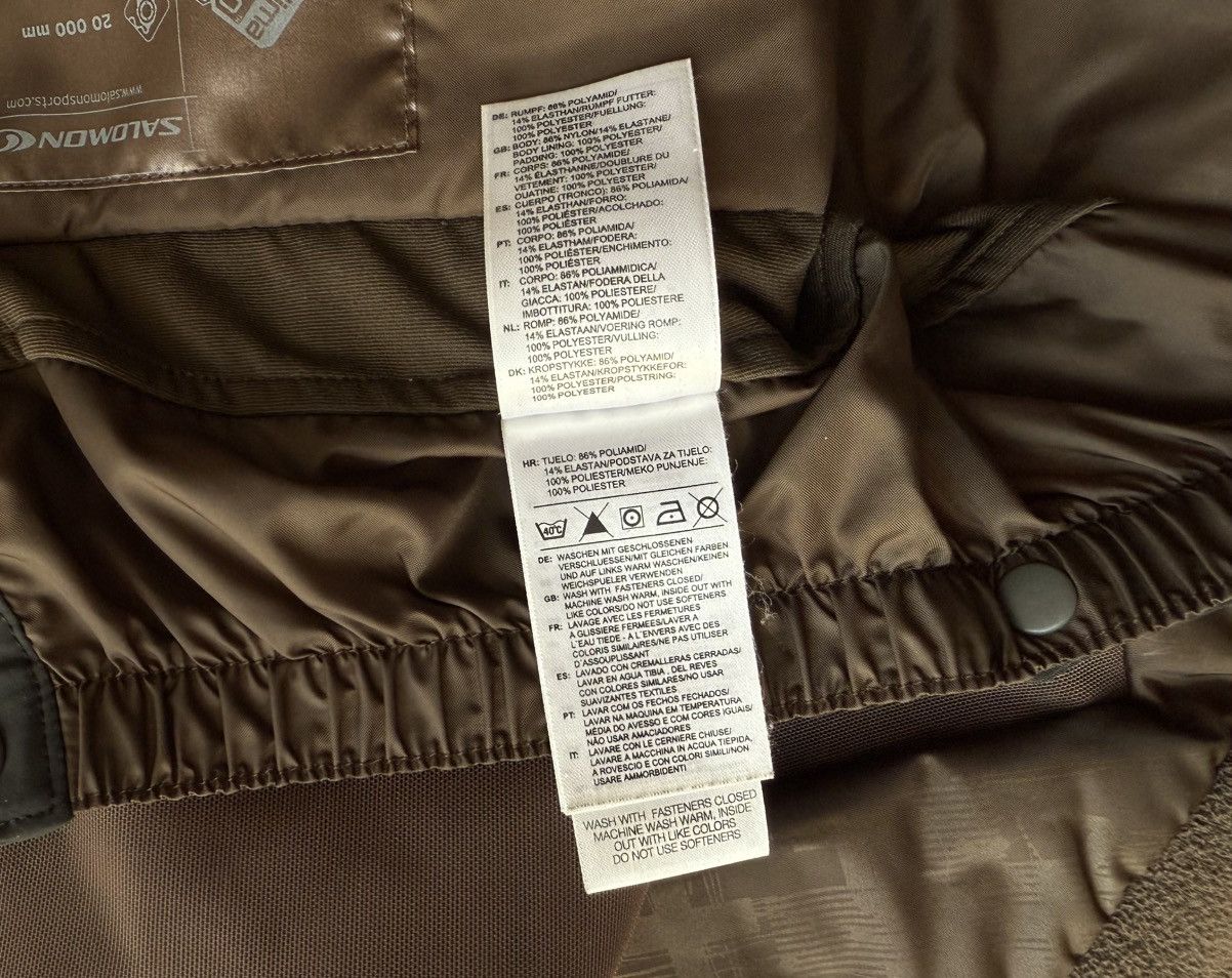Salomon Vintage Salomon Gray Ski Jacket Size US L / EU 52-54 / 3 - 13 Thumbnail