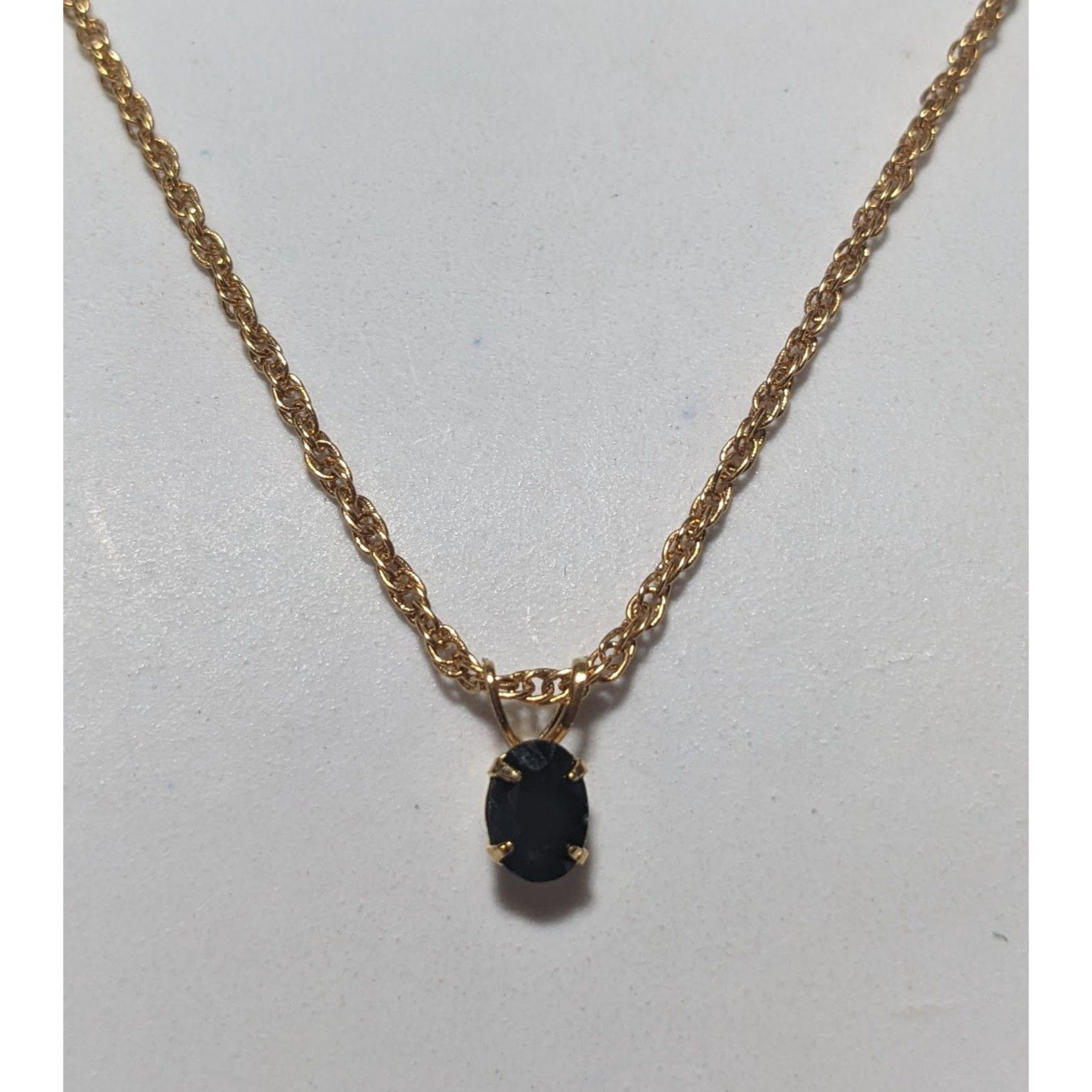 Other Minimalist Black And Gold Pendant Necklace Size ONE SIZE - 1 Thumbnail