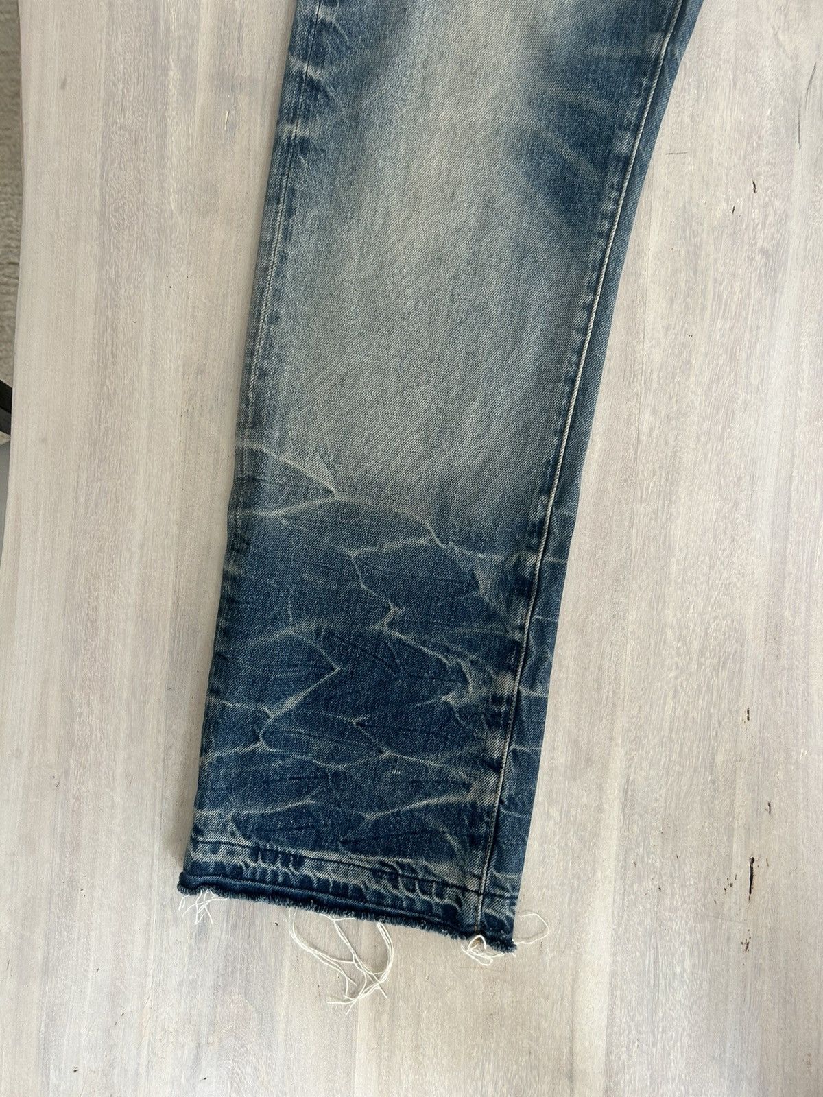 Amiri Amiri Straight Leg Faded Size 33 Size US 33 - 3 Thumbnail
