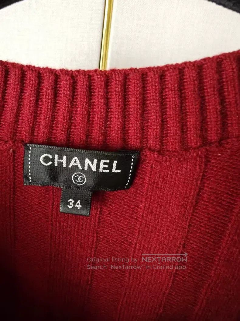 Chanel Chanel Red Dress Size XXS / US 00 / IT 34 - 3 Thumbnail
