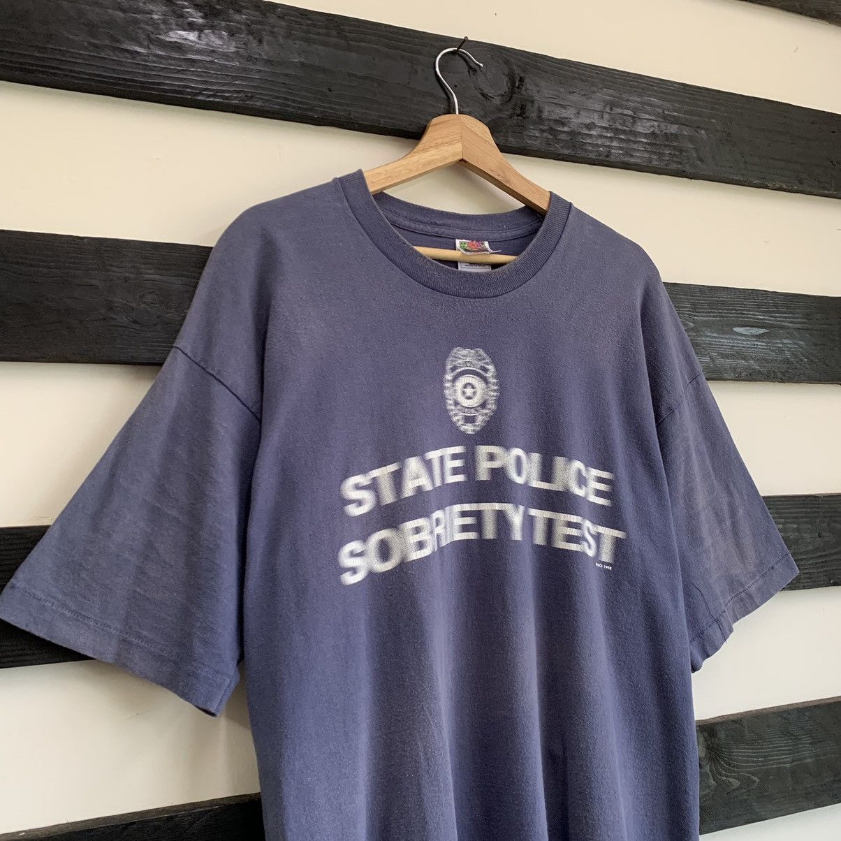 Vintage Vintage ACI 1995 Soberity Test Tshirt Size US XL / EU 56 / 4 - 2 Thumbnail