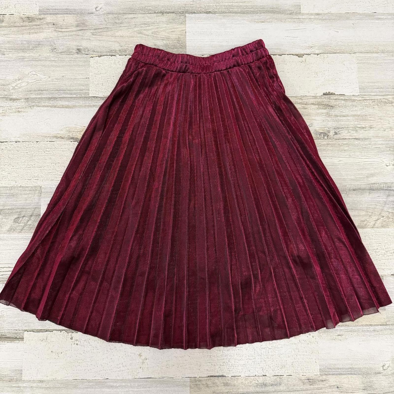 Designer Whimsygoth Burgandy Skirt Small Size 28" / US 6 / IT 42 - 1 Thumbnail