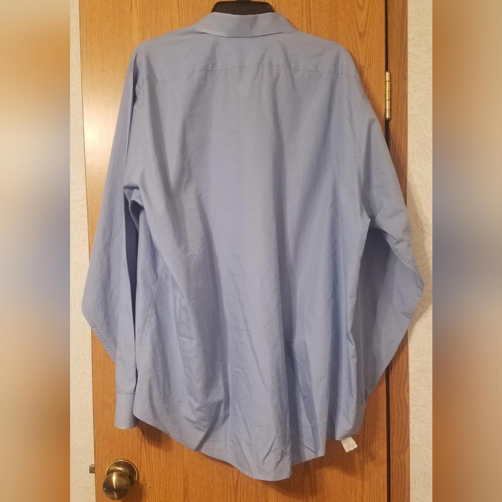 Arrow Arrow Poplin Light Blue Casual Shirt XL Size US XL / EU 56 / 4 - 2 Thumbnail