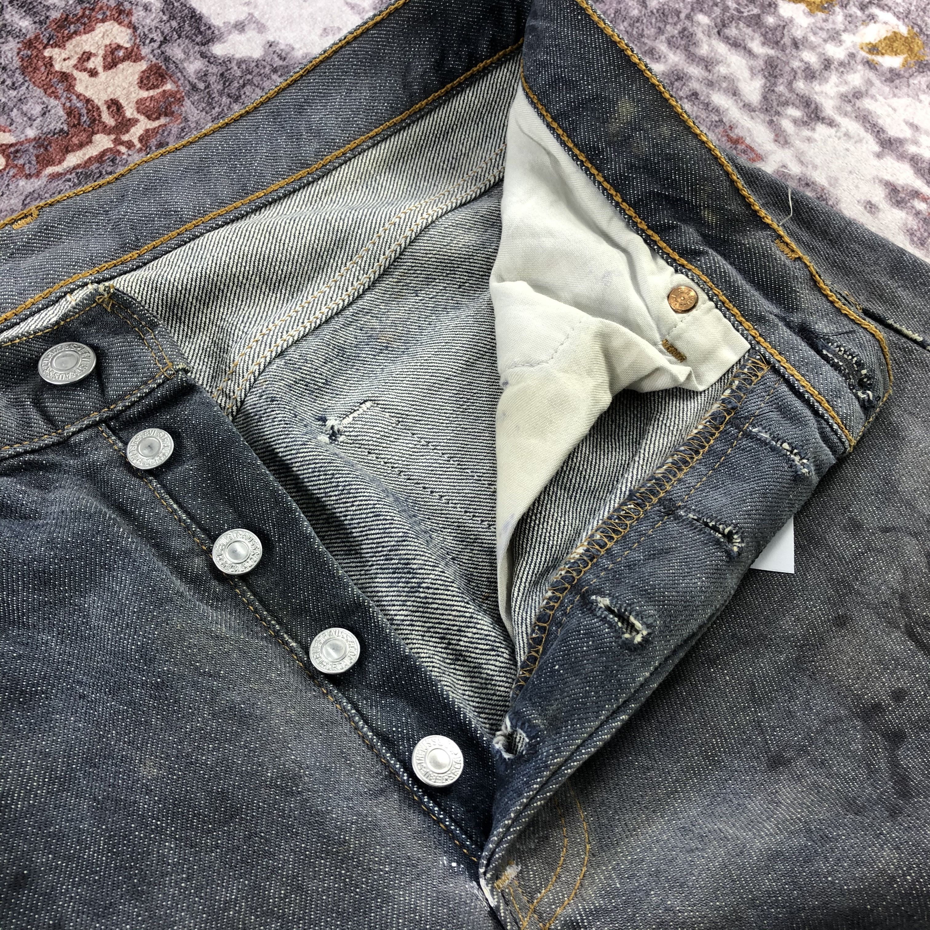 Levi's 90s Vintage Levis 501 Earth Tone Jeans-JM2544 Size US 31 - 18 Thumbnail