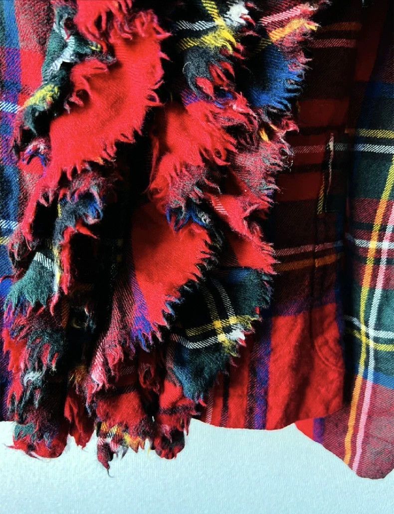 Comme des Garcons Comme Des Garcons Retro plaid ruffled back coat Size M / US 6-8 / IT 42-44 - 5 Thumbnail