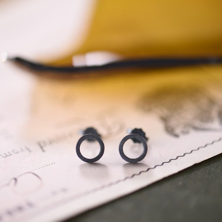 Jewelry New Trend Earrings One Pairs Chrome Jewelry Size ONE SIZE - 3 Thumbnail