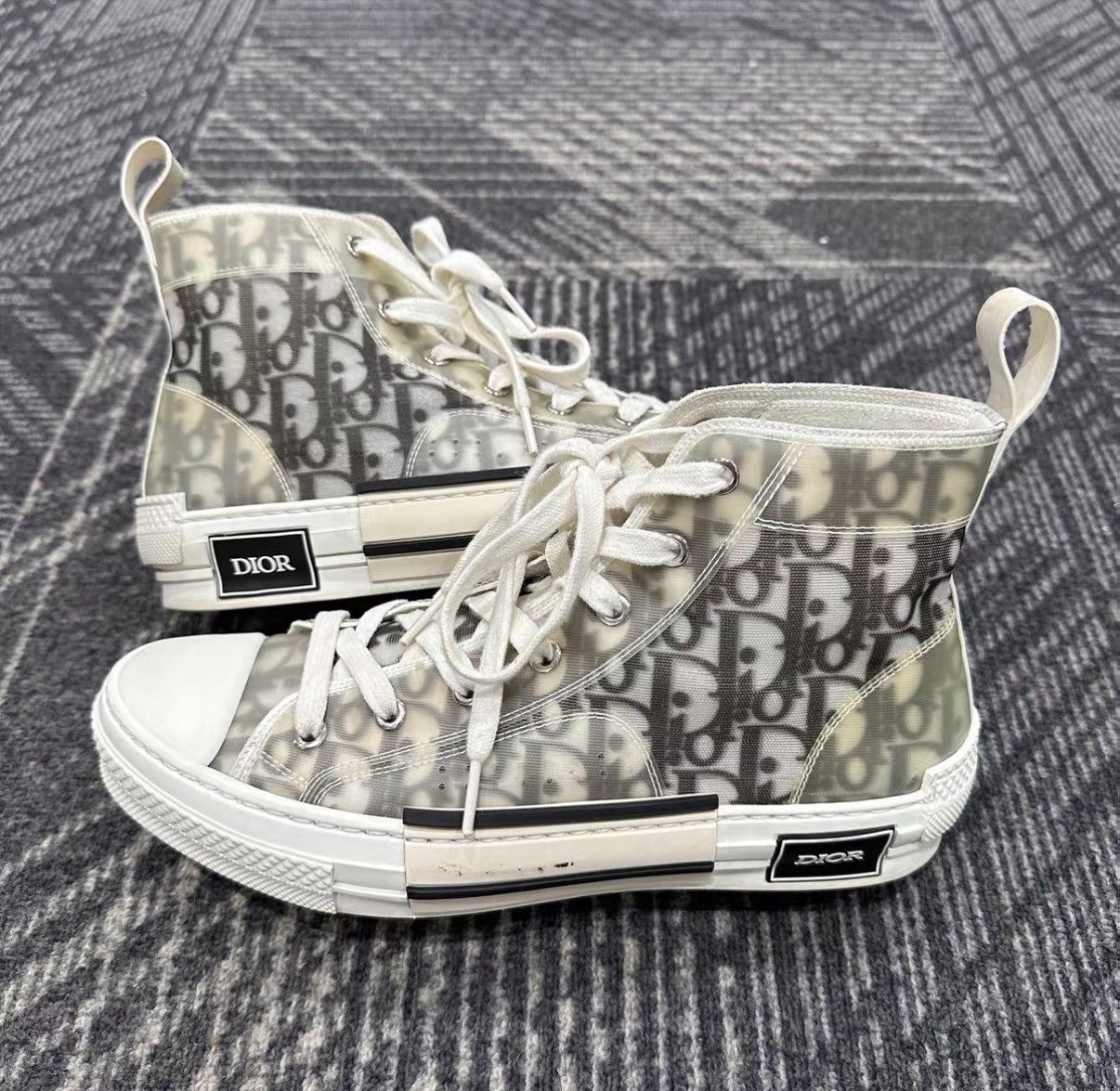 Dior Dior B23 Oblique Printed Casual Shoes J42 Size US 7 / EU 40 - 4 Thumbnail