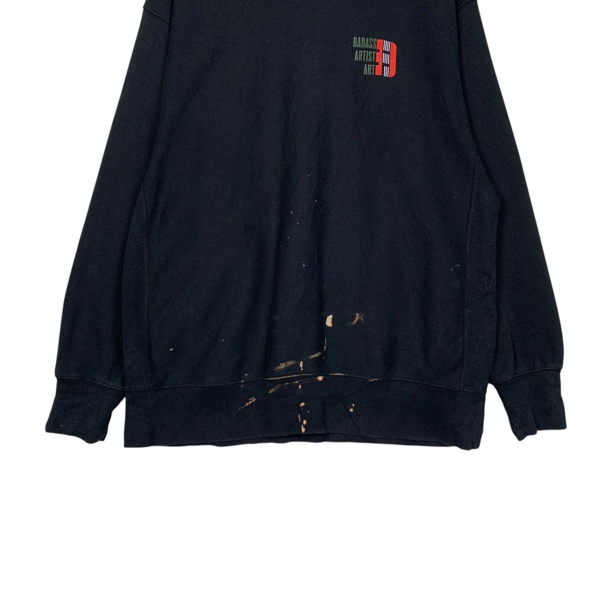 Japanese Brand BADASS ARTIST ART Peace Love Freedom Sweatshirt #2424-C108 Size US XL / EU 56 / 4 - 10 Thumbnail