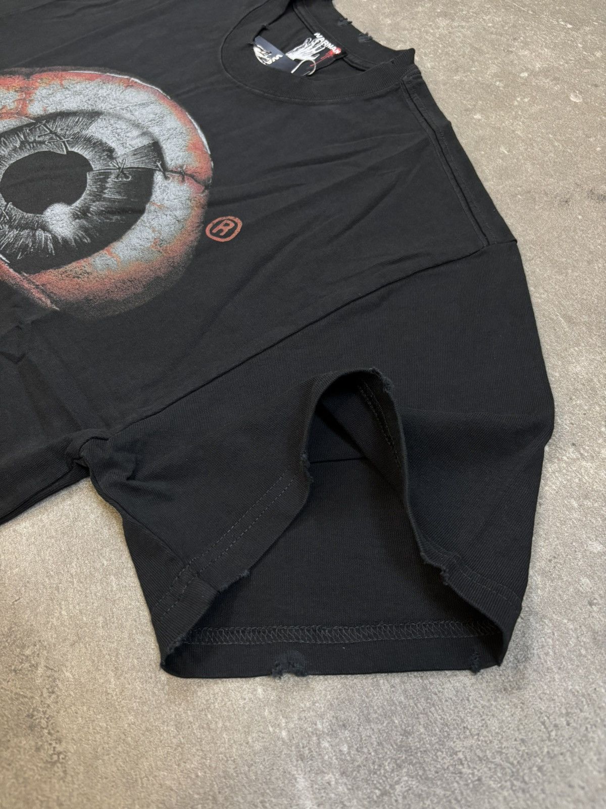 Vintage Warman Open Your Eye Graphic T-Shirt, Black Size US XL / EU 56 / 4 - 6 Thumbnail
