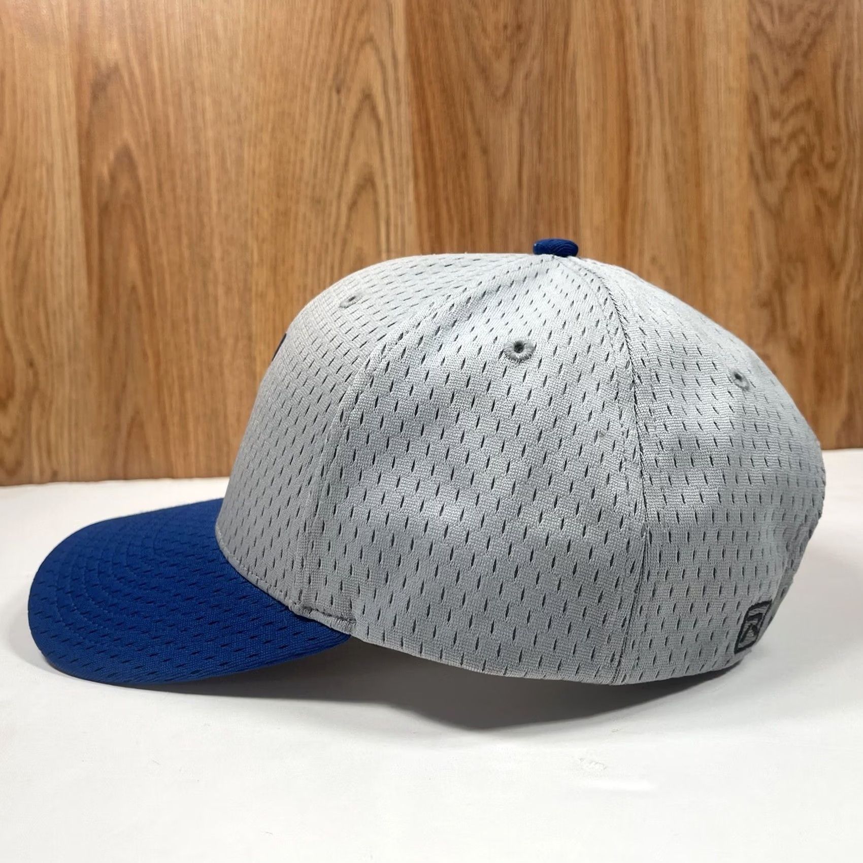 Vintage Richardson Hat Adjustable Pro Adult Size GrayBlue StrapBack Baseball Cap Size ONE SIZE - 4 Thumbnail