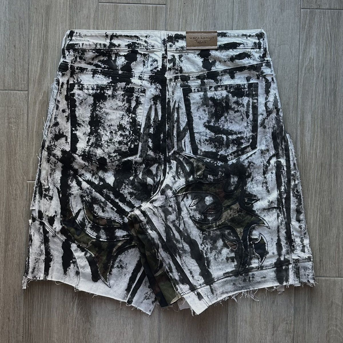 Other Upcycle oversized shorts 00072 Size US 35 - 2 Thumbnail