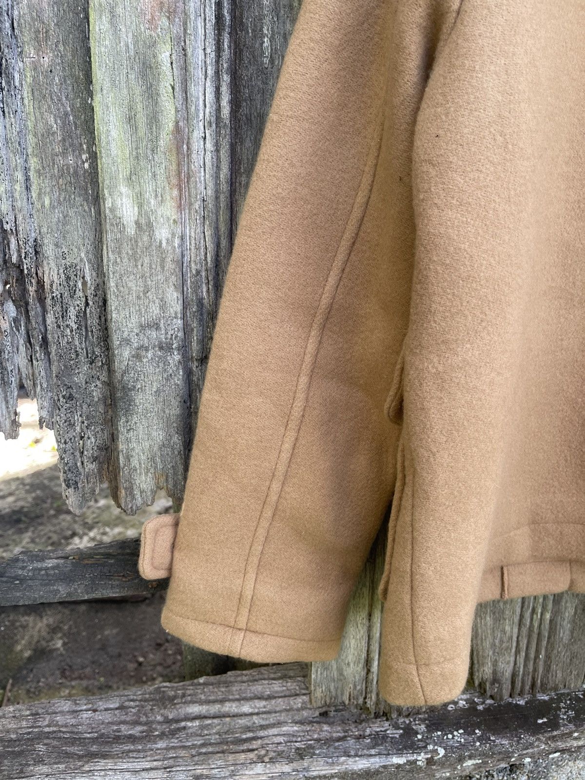 Beams Plus B:MING by BEAMS Camel Lambswool Duffle Coat (Japan Fabric) Size US S / EU 44-46 / 1 - 11 Thumbnail