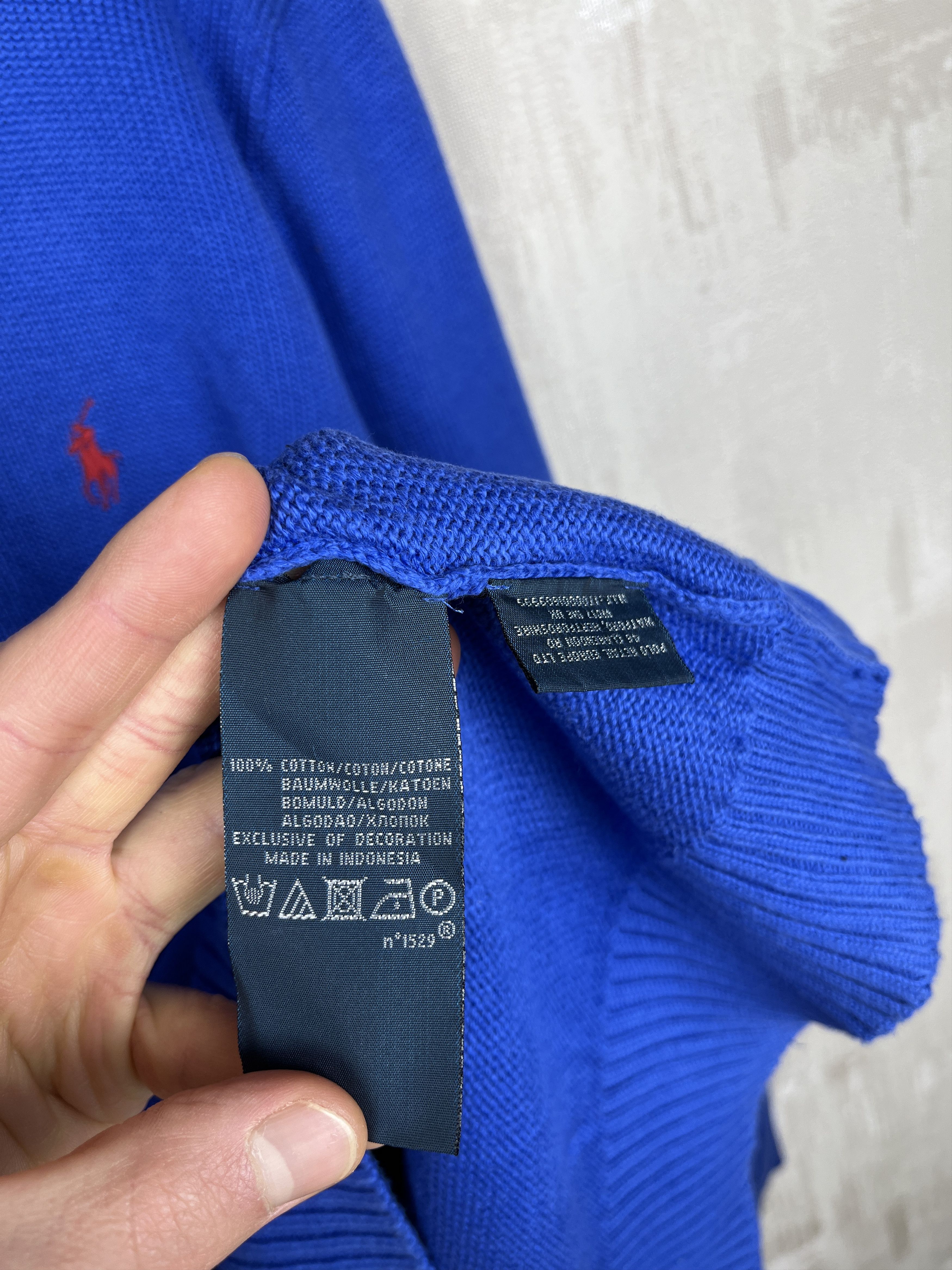 Polo Ralph Lauren × Ralph Lauren × Vintage Vintage Polo by Ralph Lauren Crew Neck Cotton Sweater Size US M / EU 48-50 / 2 - 9 Thumbnail