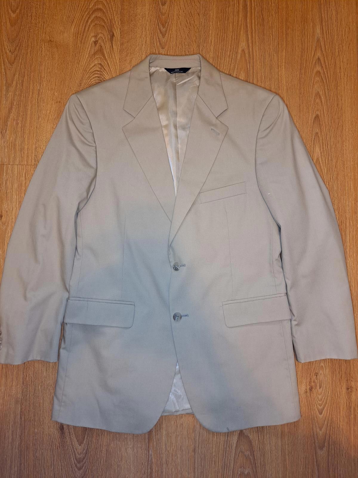 Brooks Brothers VINTAGE Brooks Brothers Sport Coat Mens 41R Beige Cotton Size 42R - 1 Thumbnail