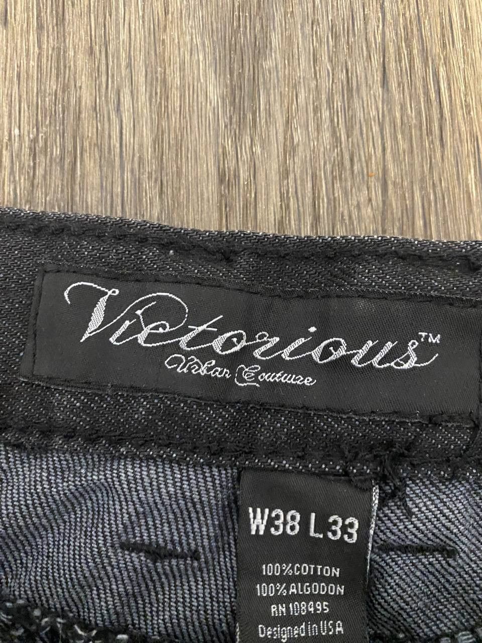 Other Black Y2K Victorious straight leg jeans Size US 38 / EU 54 - 4 Thumbnail