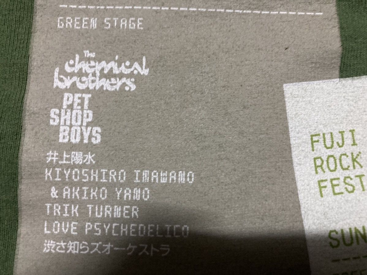 Band Tees × Vintage Vintage T-shirt Fuji Rock Festival 00s Size US L / EU 52-54 / 3 - 6 Thumbnail