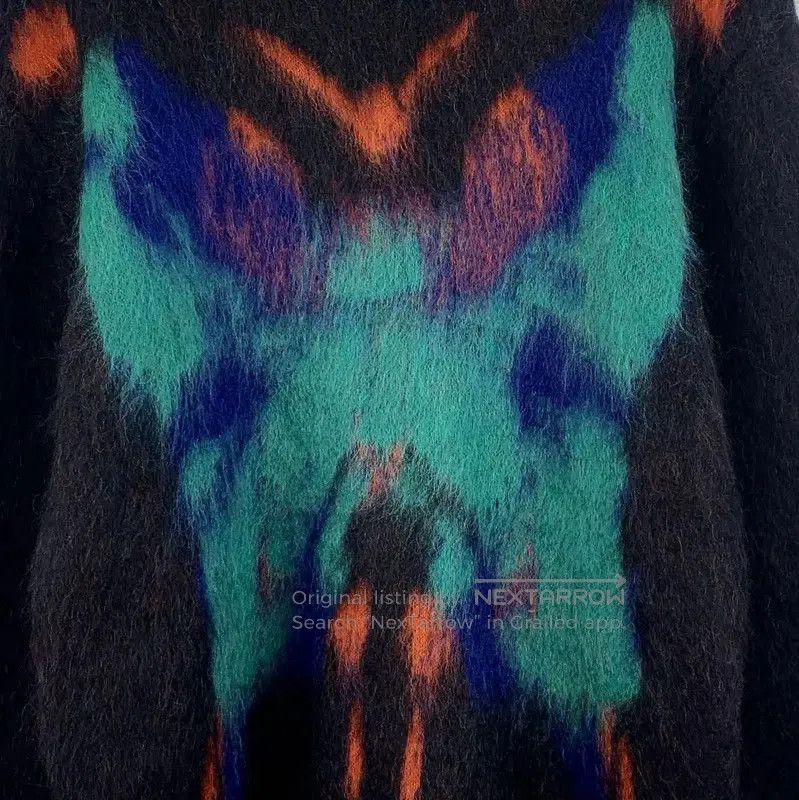 Louis Vuitton Louis Vuitton Black Mohair Men's Sweater . Size US L / EU 52-54 / 3 - 4 Thumbnail