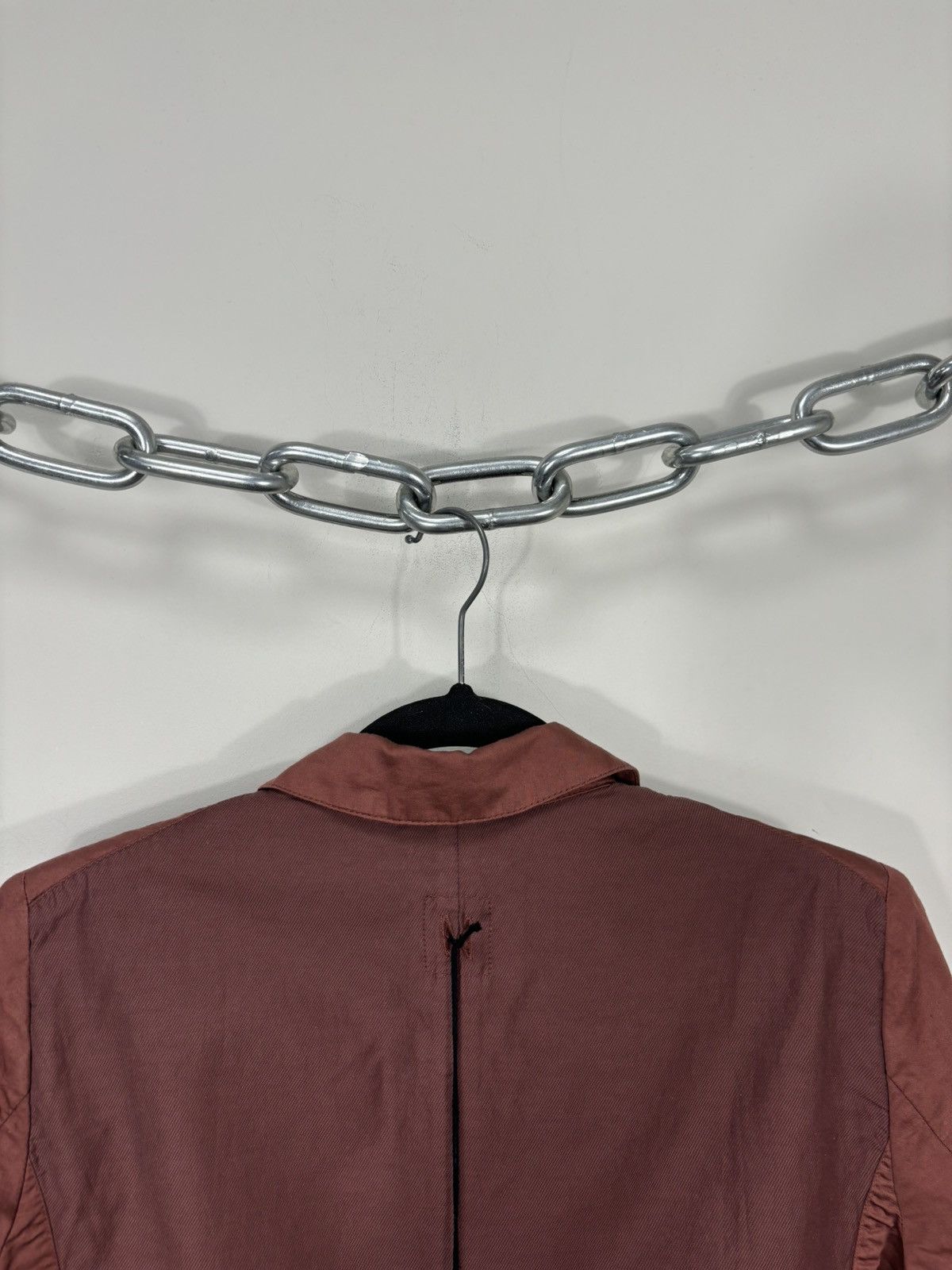 hannes roether Hannes Roether NEW Rust Cotton Linen Luxury Blazer Jacket Size M / US 6-8 / IT 42-44 - 23 Thumbnail