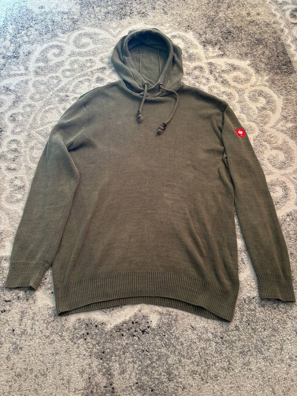 Other Engelbert Strauss Knitted Cotton Hoody Olive Green Size L Size US L / EU 52-54 / 3 - 11 Thumbnail