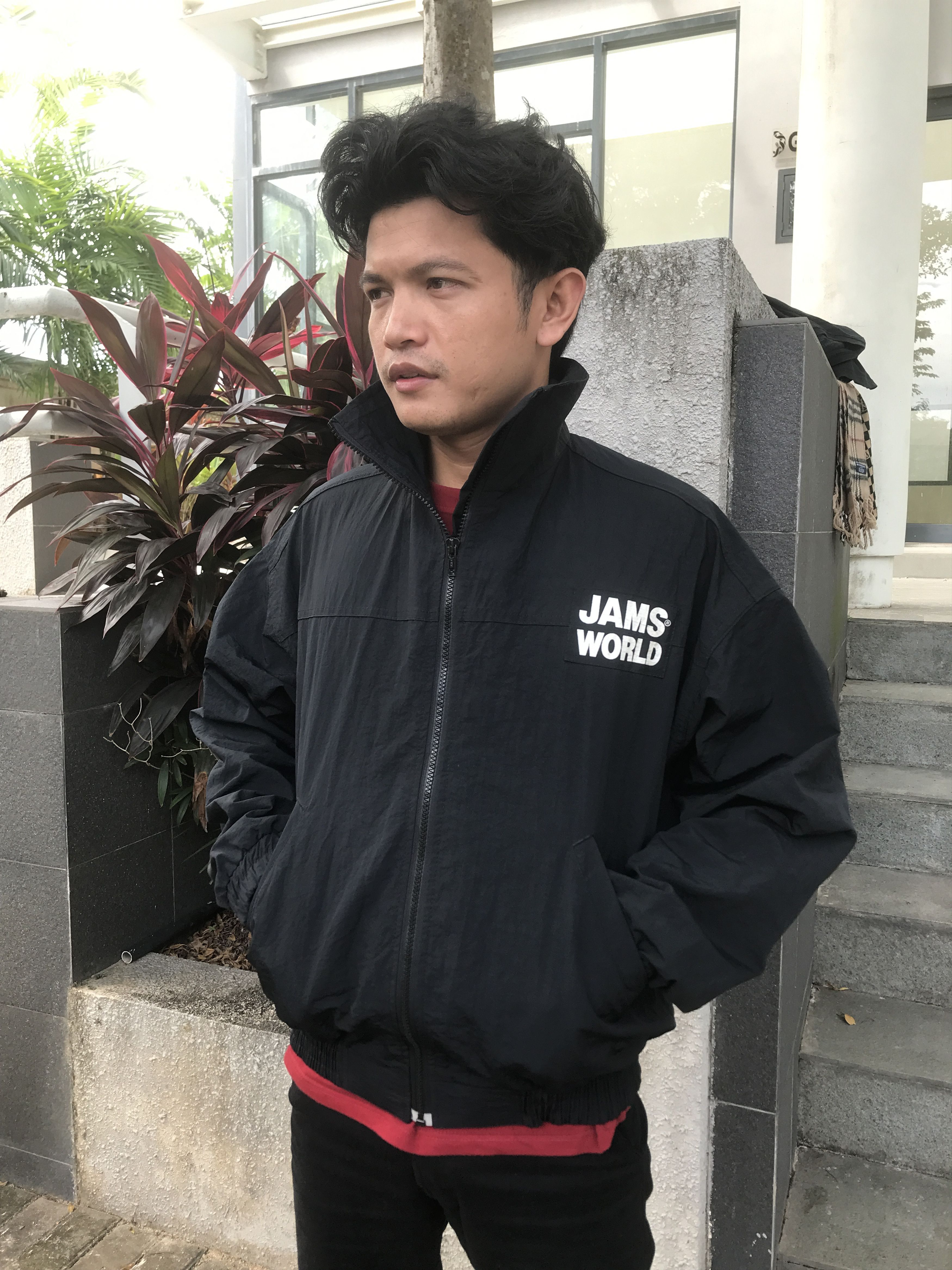 Jams World 💥 RARE 💥 Vintage Jams World 100% Nylon Jacket Size US S / EU 44-46 / 1 - 8 Thumbnail