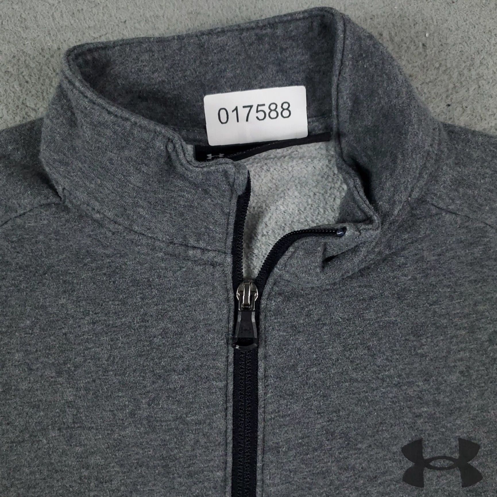 Under Armour Under Armour Mens Small Gray Quarter Zip Sweater Pullover Size US S / EU 44-46 / 1 - 3 Thumbnail