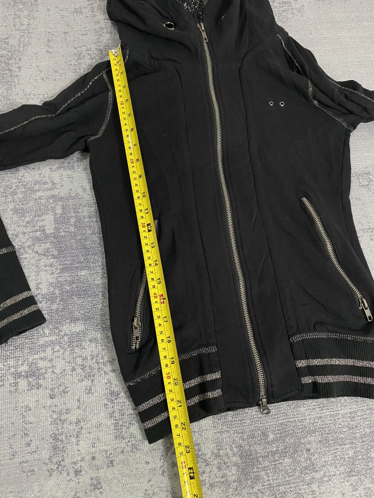 Japanese Brand Japanese buffalo bobs double layer snake skin hoodie Size US S / EU 44-46 / 1 - 13 Thumbnail
