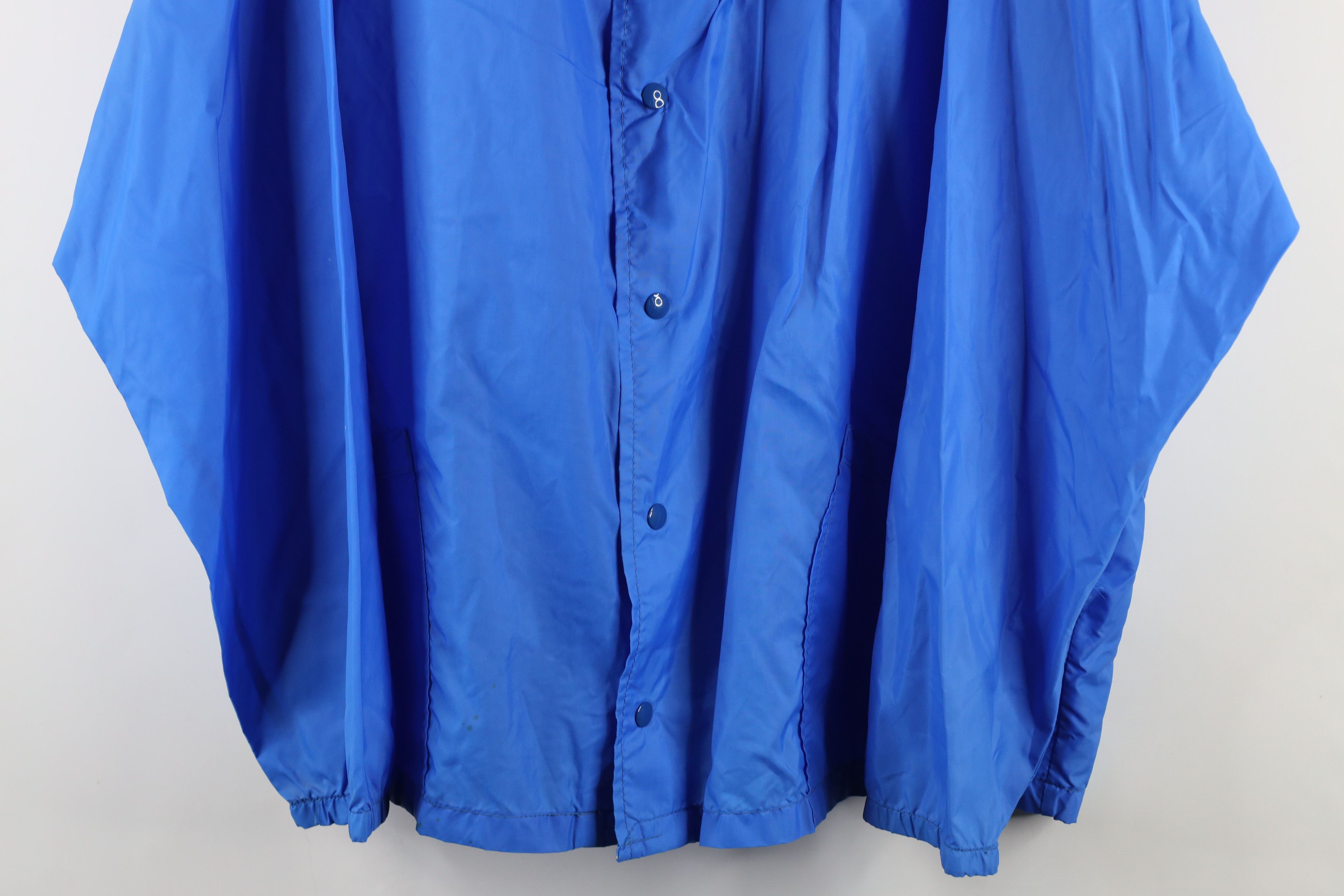 Vintage Vintage 70s Streetwear Stitch Lin Mor Inc Coaches Jacket USA Size US XXL / EU 58 / 5 - 3 Thumbnail