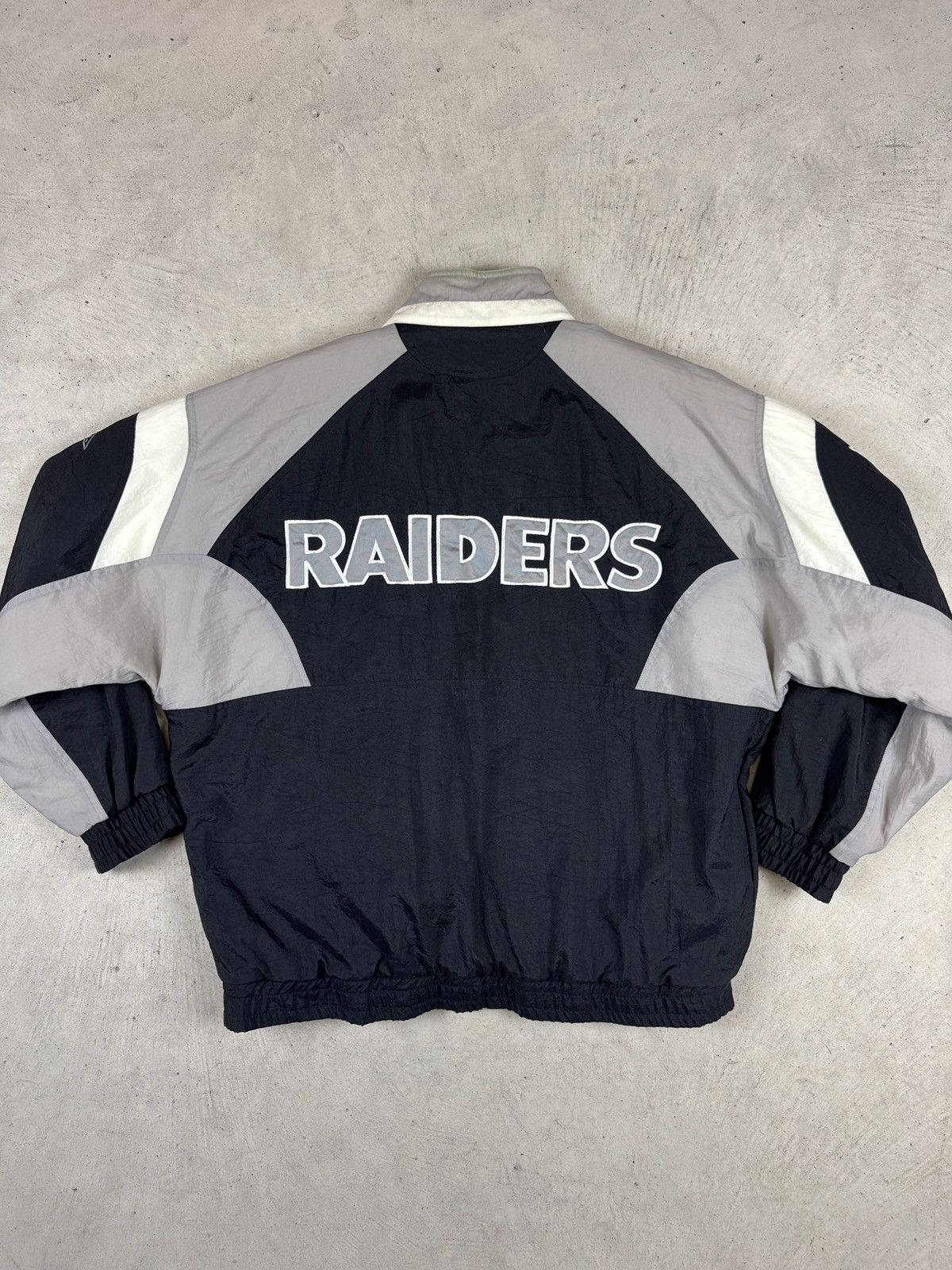 Apex One × Vintage 1990’s Raiders Puffer Bomber Jacket Size US M / EU 48-50 / 2 - 4 Thumbnail