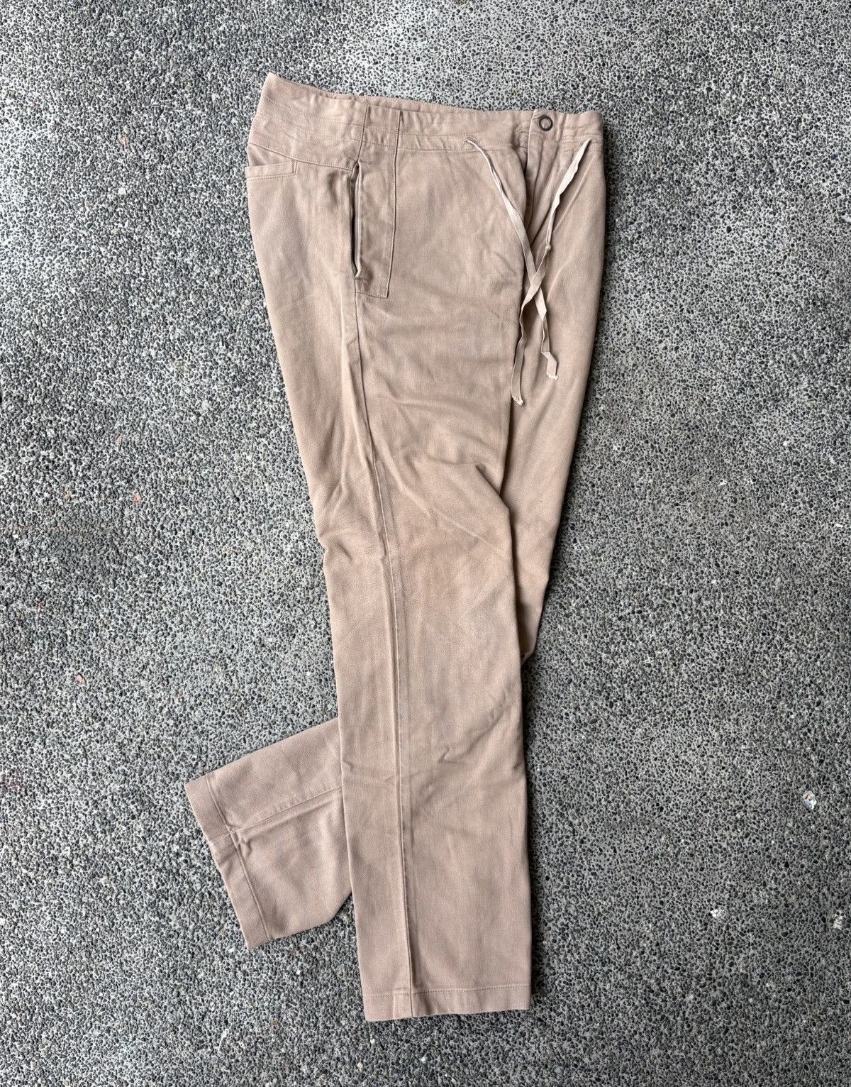 MM6 MM6 Maison Margiela Brown Cotton Trousers Size 30" / US 8 / IT 44 - 1 Thumbnail