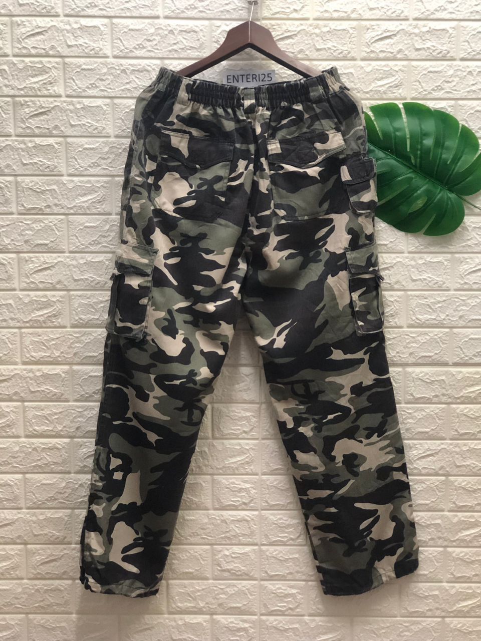 Vintage vintage Japanese Brand Uno Tex Camo Pants army Size US 38 / EU 54 - 2 Thumbnail