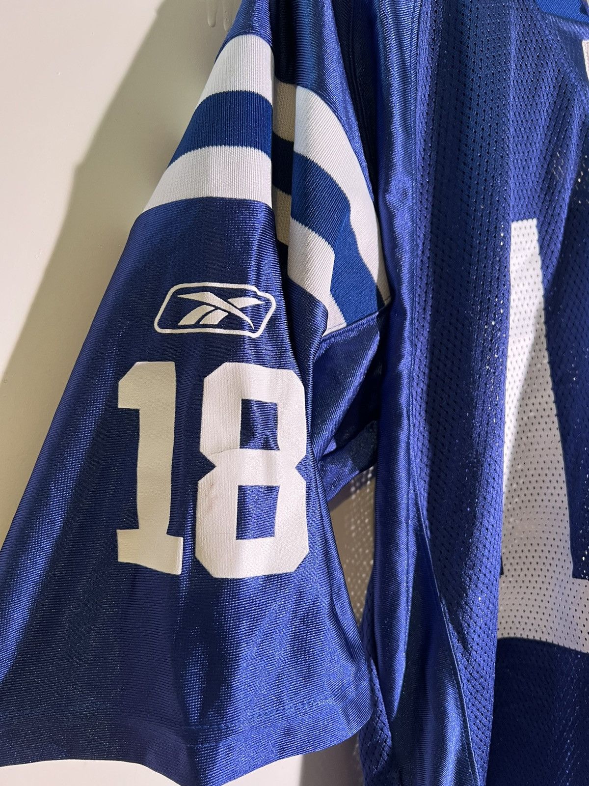Vintage Y2K 2000’s VTG Vintage Reebok Peyton Manning Football Jersey Size US L / EU 52-54 / 3 - 7 Thumbnail