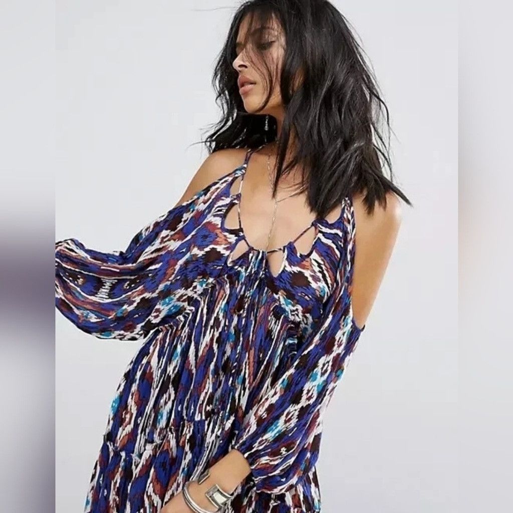 Free People EUC FP One Free People Monarch Mini Dress Size S / US 4 / IT 40 - 5 Thumbnail