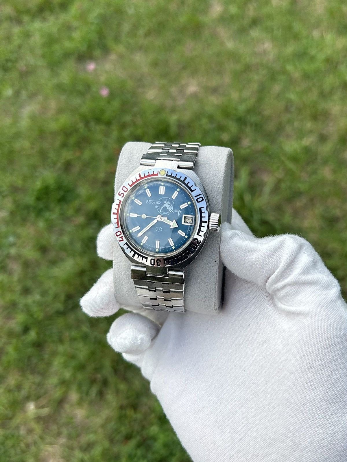 Vintage Vintage Watch Vostok Amphibia Automatic Diver 1990s Size ONE SIZE - 12 Thumbnail